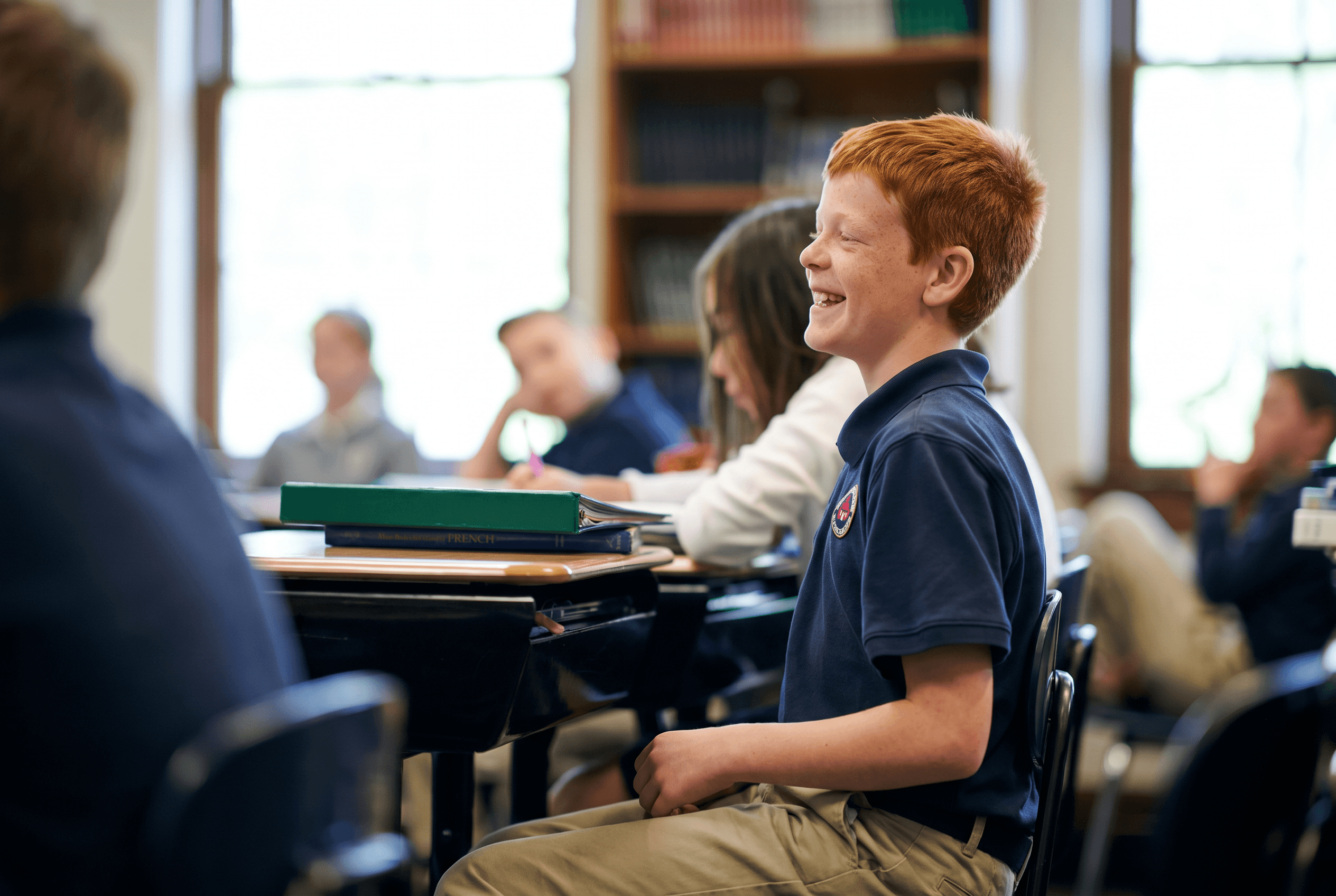 Students in classroom